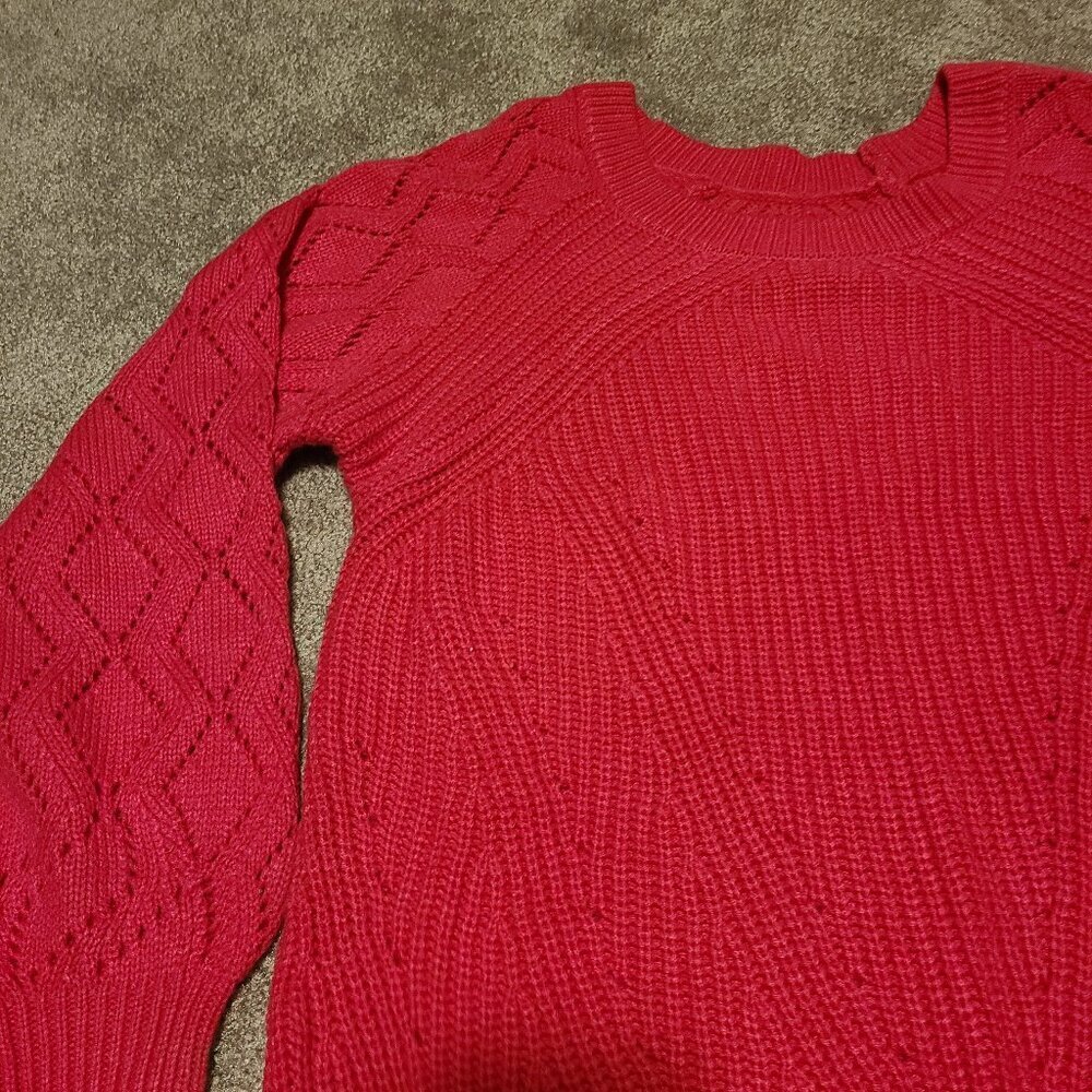 💰Make an offer, bundle and save💰 NWOT Pink knit vintage sweater - Picture 3 of 6